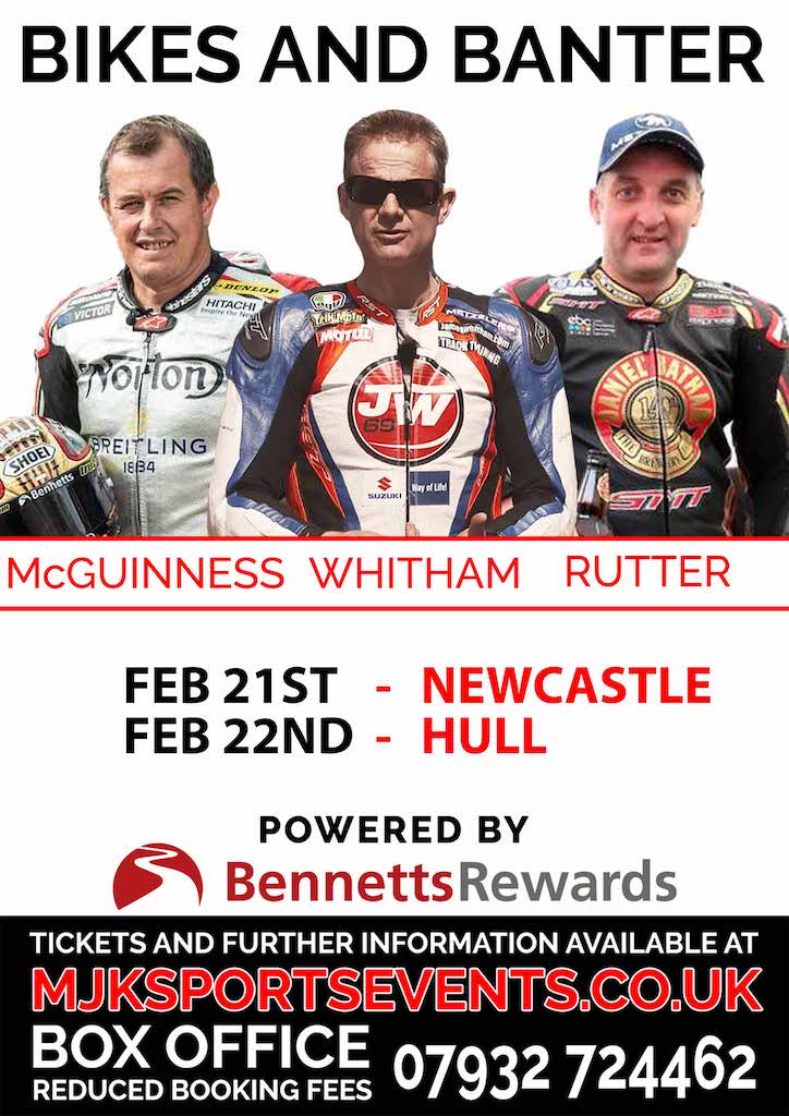BIKES and BANTER with McGuinness Whitham and Rutter